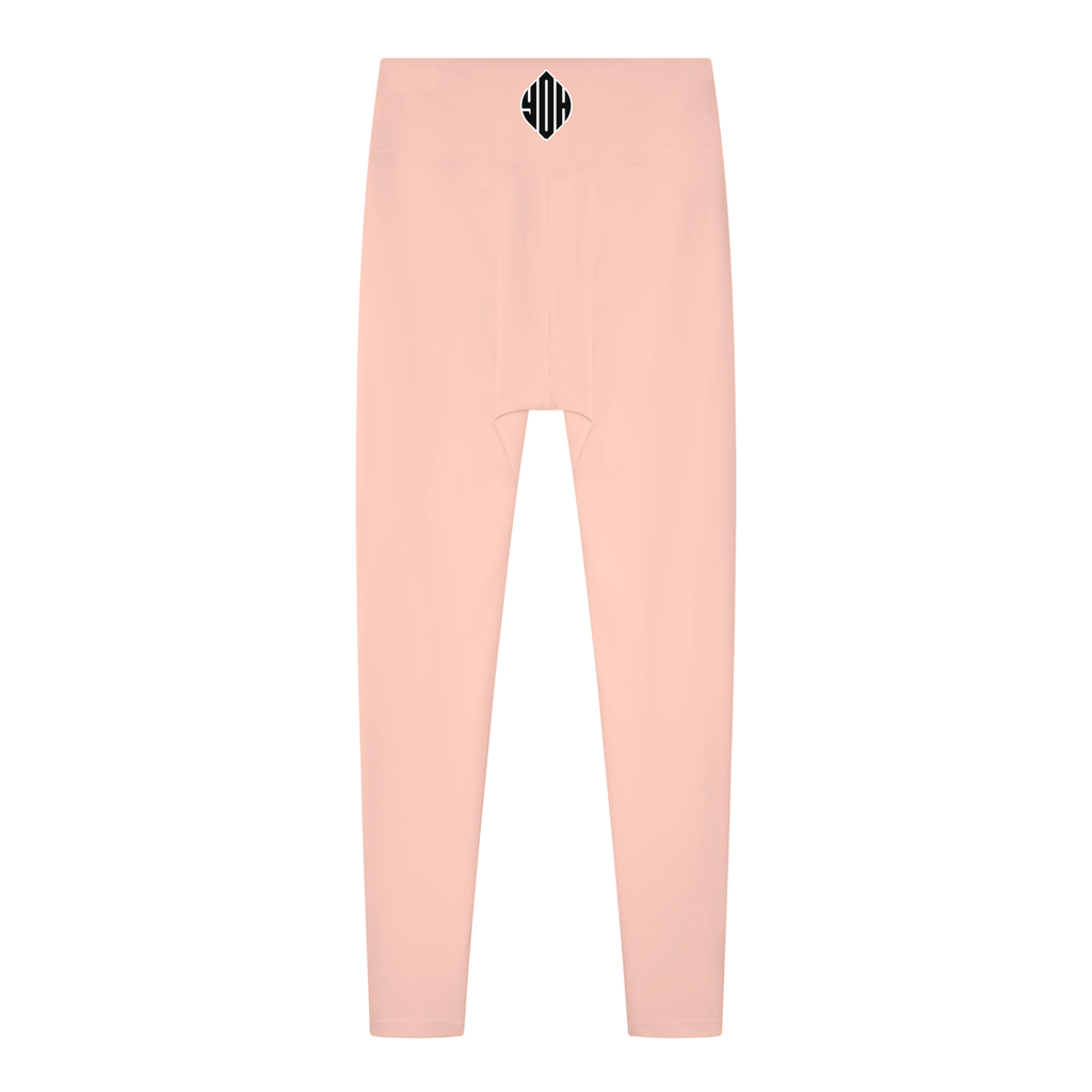 Women's Solid High Rise Leggings