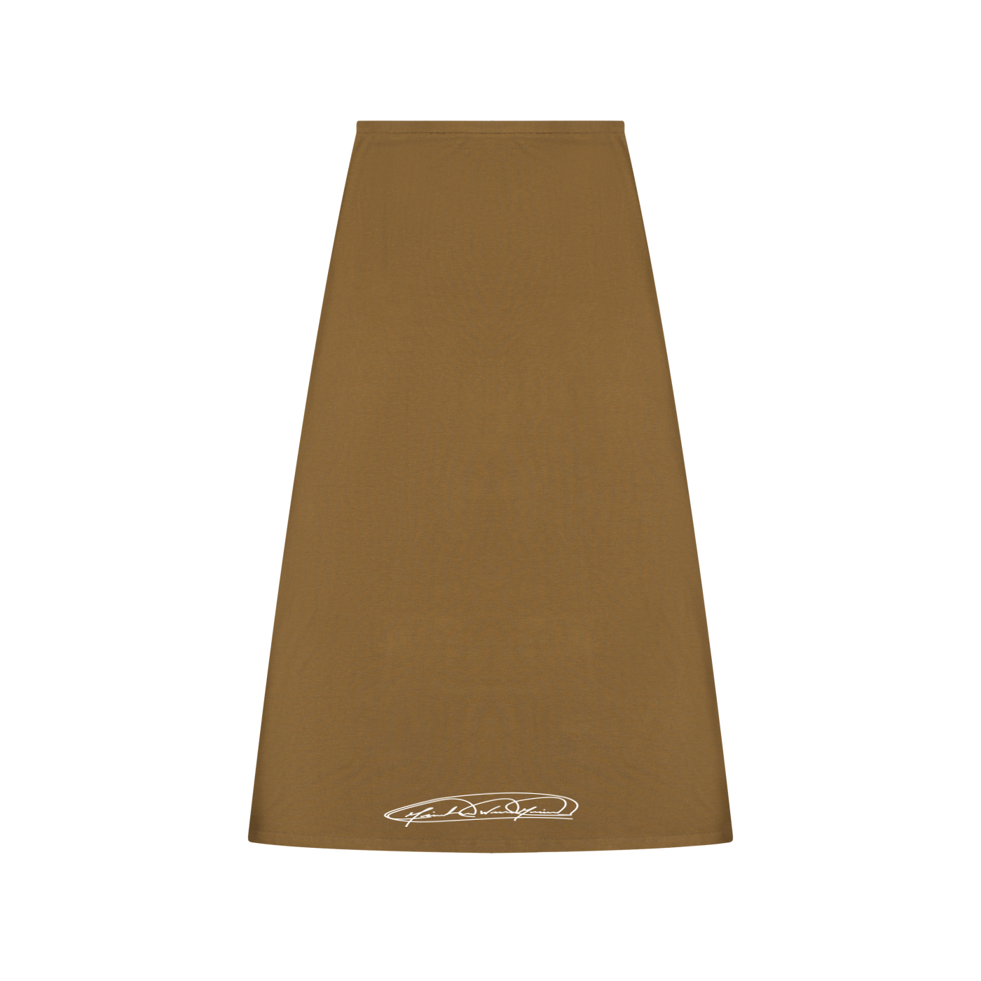 Women's Solid Color Knit Maxi Skirt