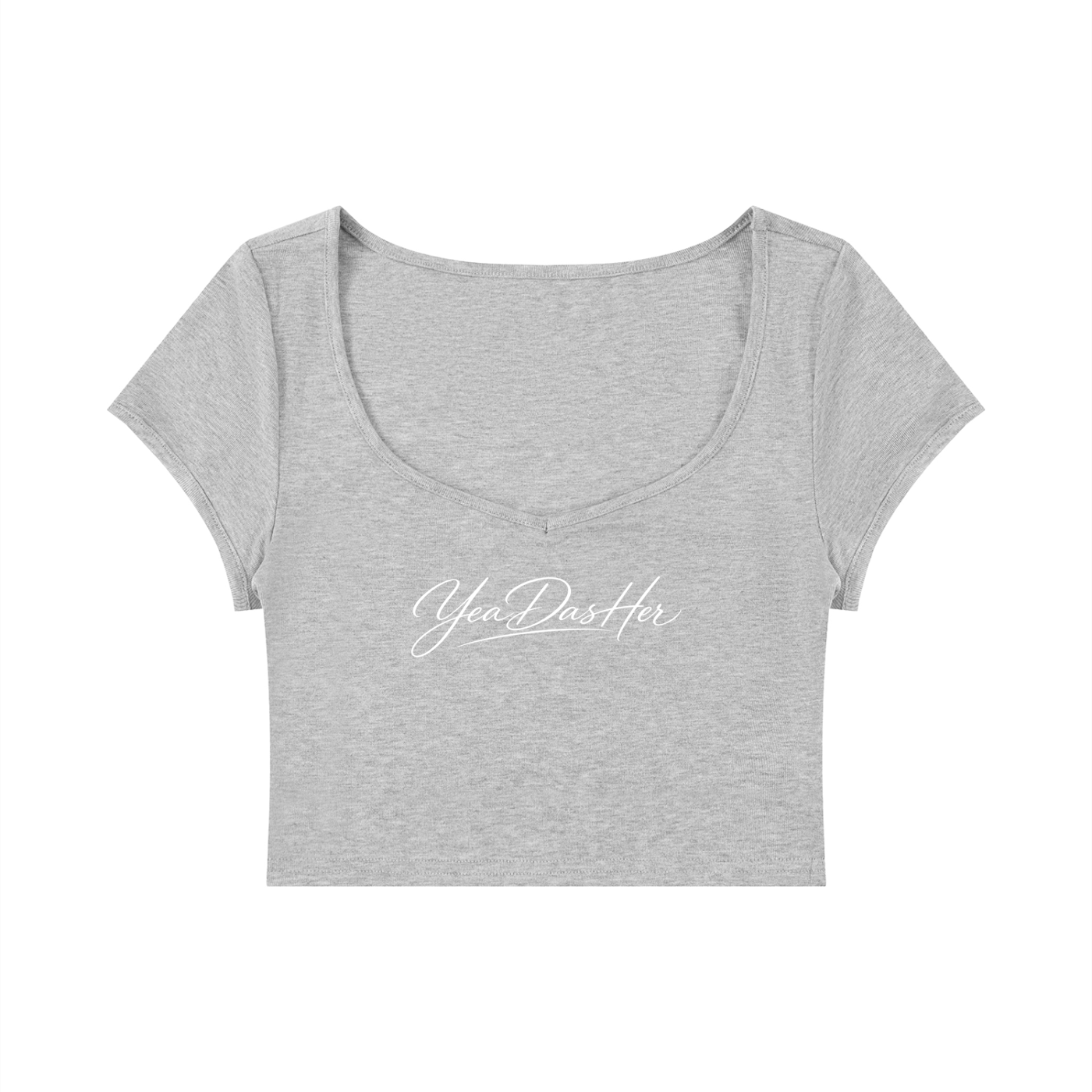 Women's Slim Cap Sleeve Crop T-Shirt
