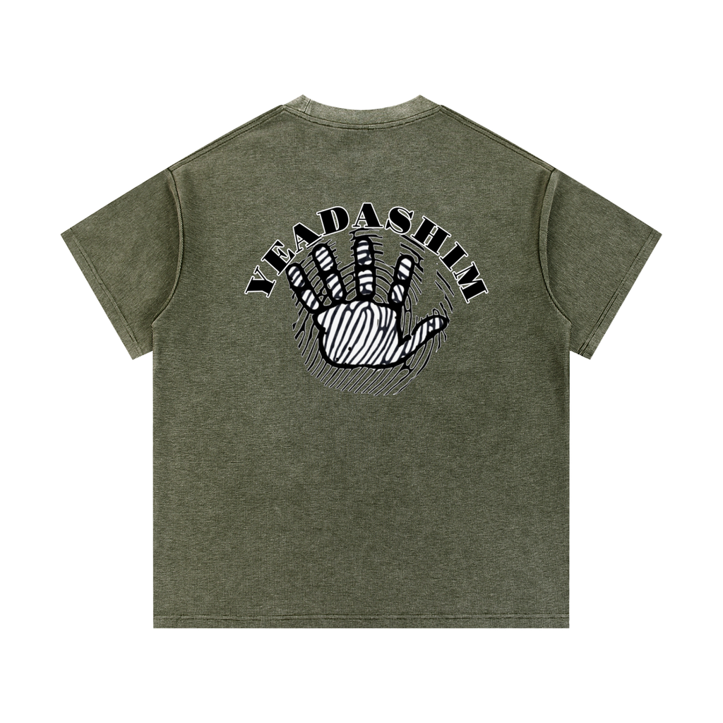 G.O.A.T Mineral Wash Waffle Knit T-Shirt