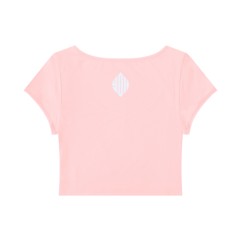 Women's Slim Cap Sleeve Crop T-Shirt