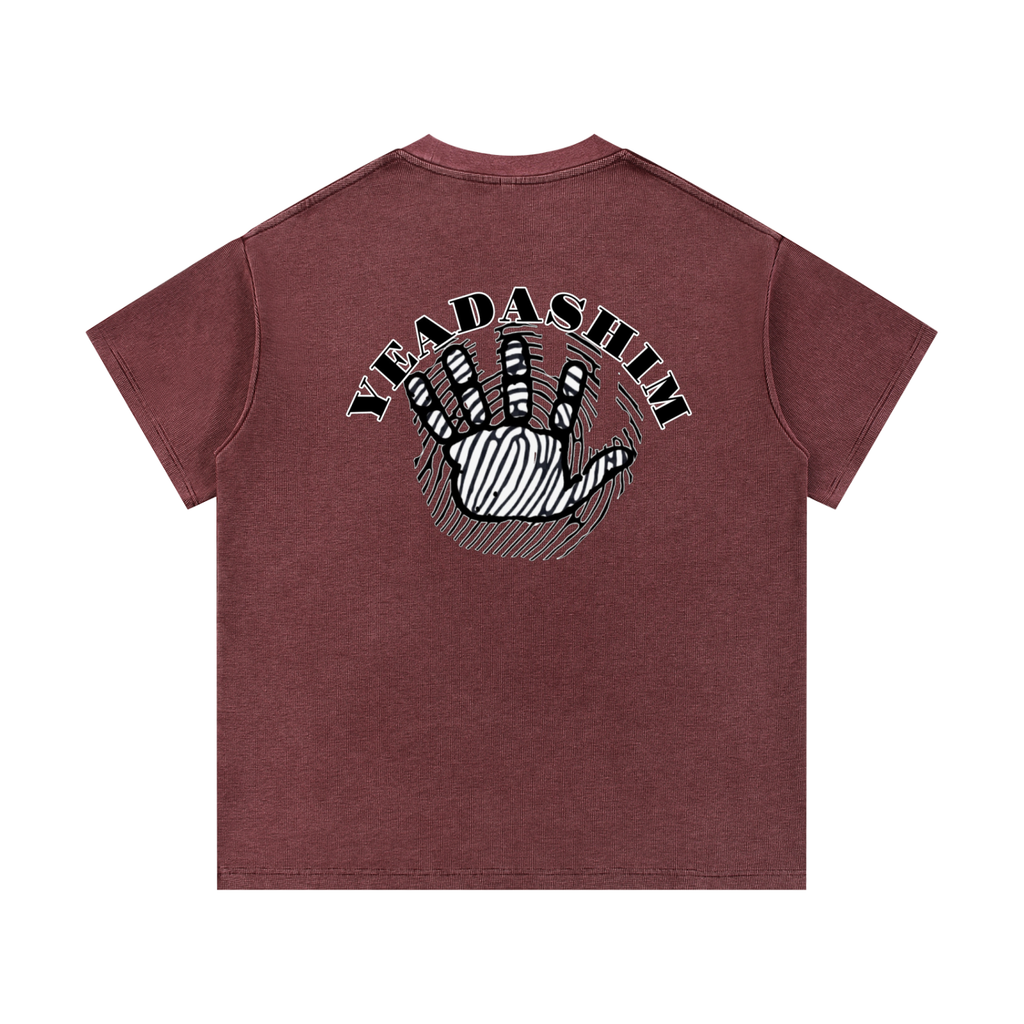 G.O.A.T Mineral Wash Waffle Knit T-Shirt