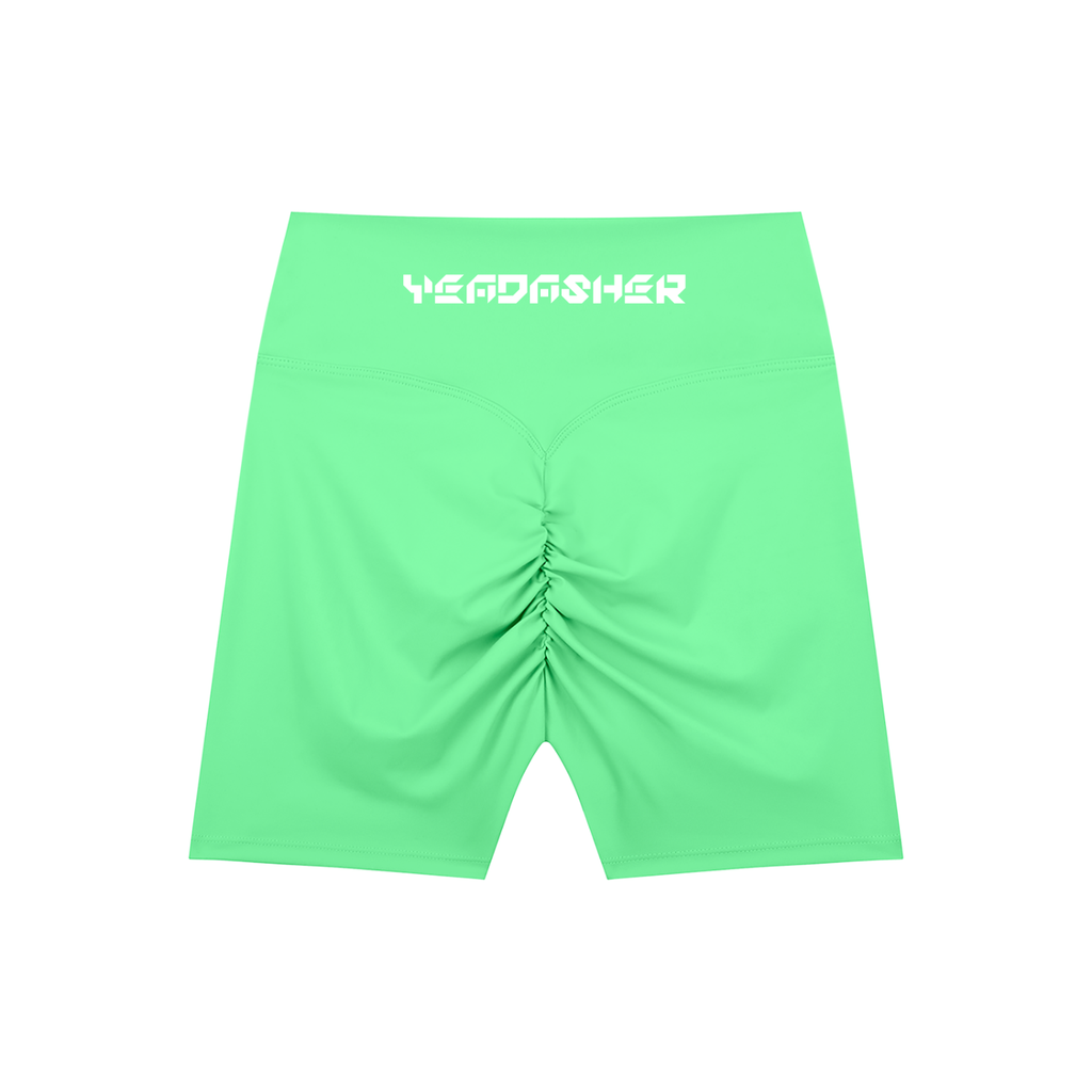 High-Waisted Blend Biker Shorts