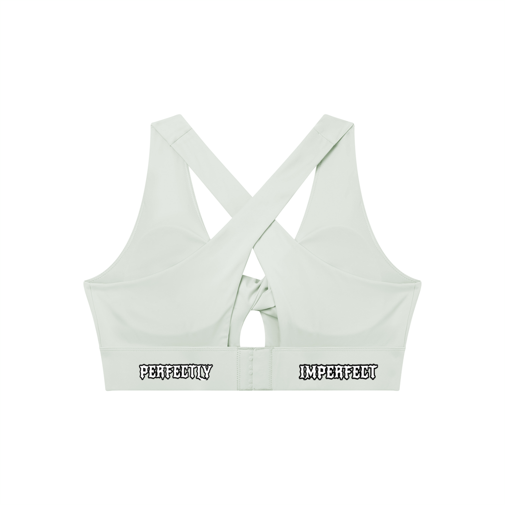 Women's Twist Front V-Neck Sports Bra