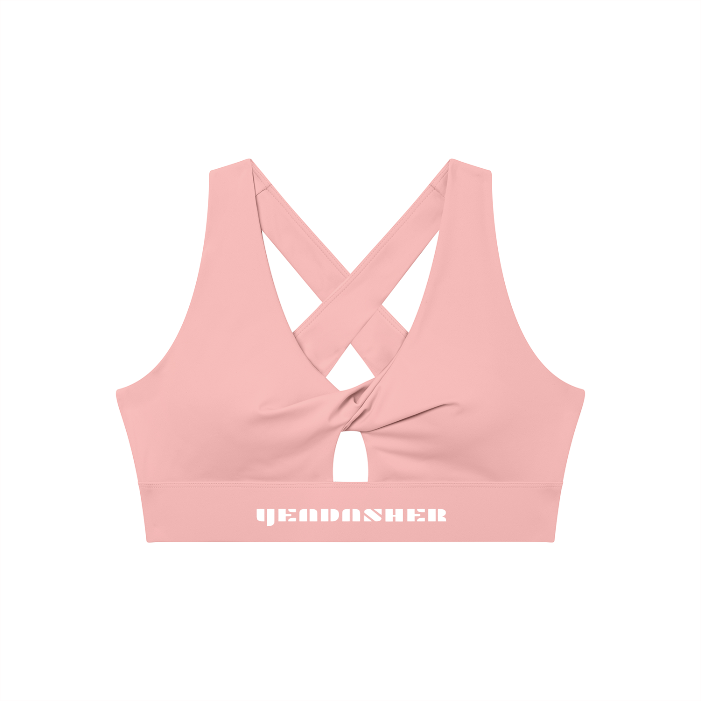 Women's Twist Front V-Neck Sports Bra