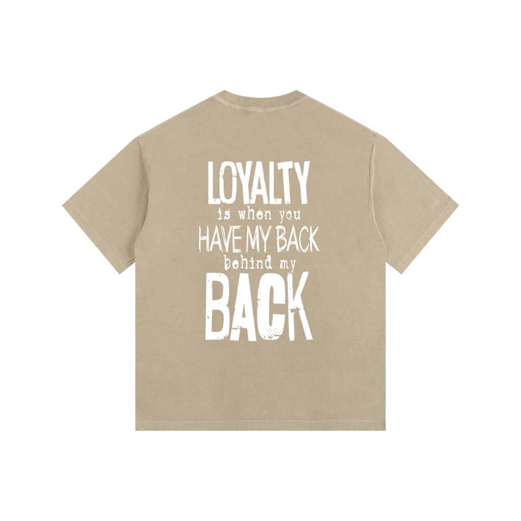 Vintage Washed Oversized Cotton T-Shirt