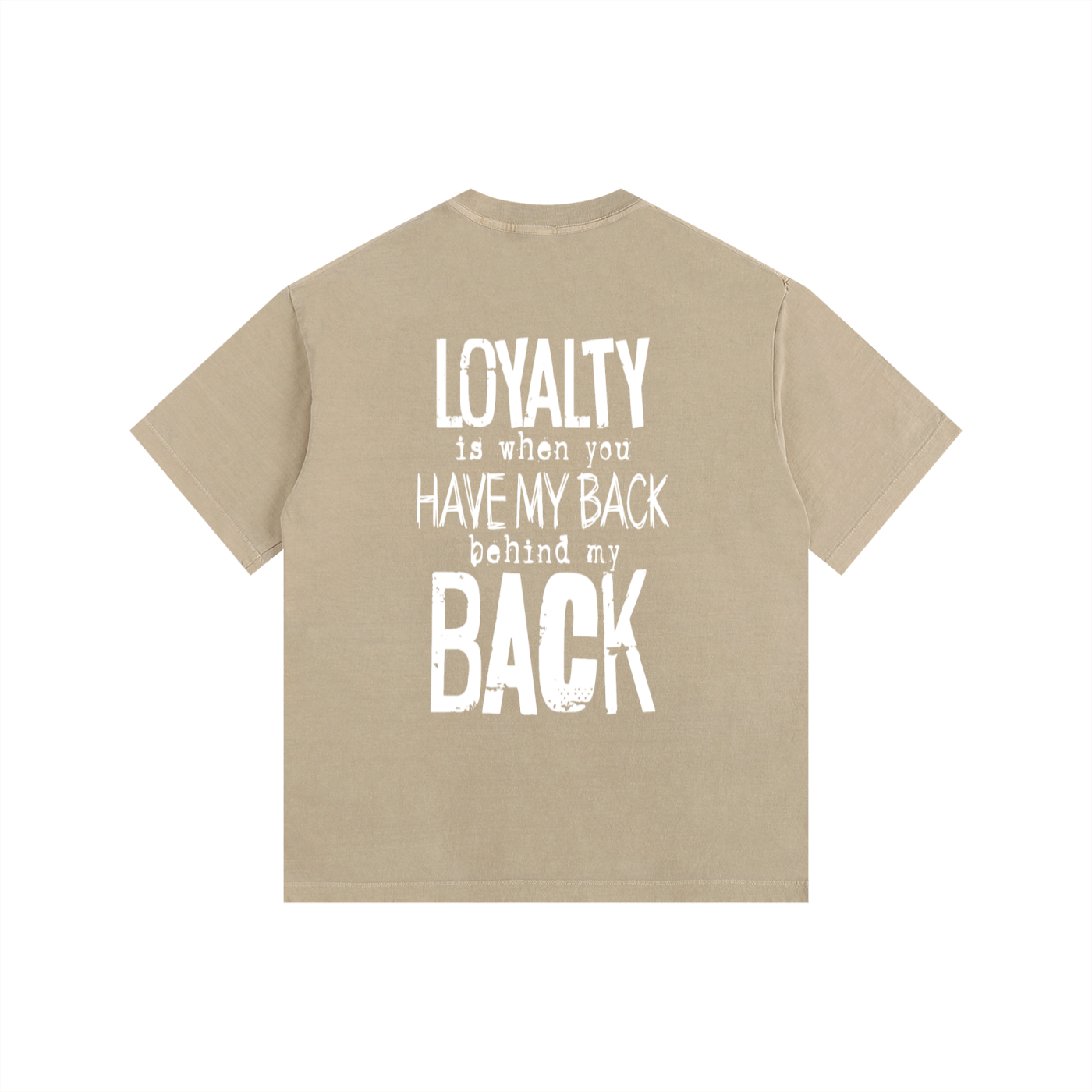 Vintage Washed Oversized Cotton T-Shirt