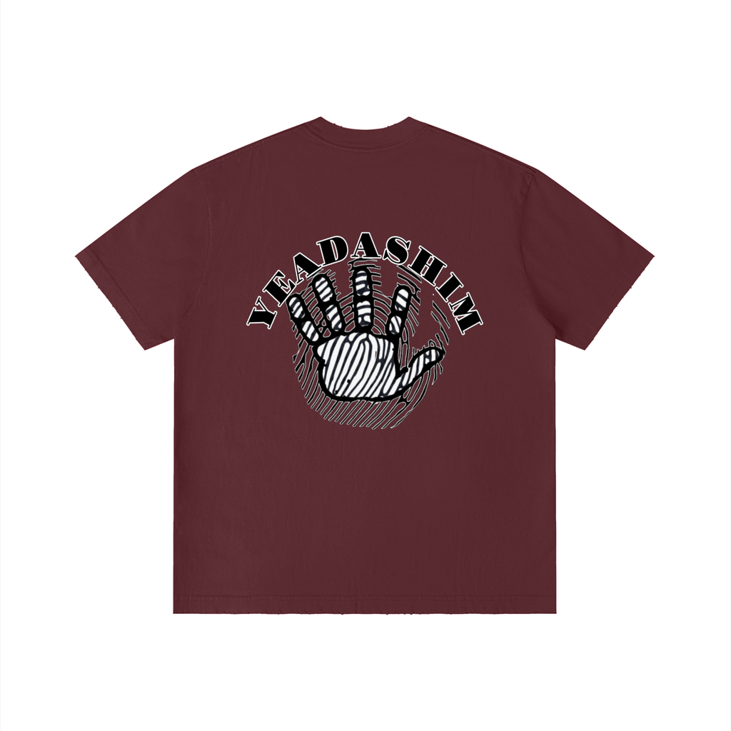 Unisex Vintage Wash Distressed T-Shirt