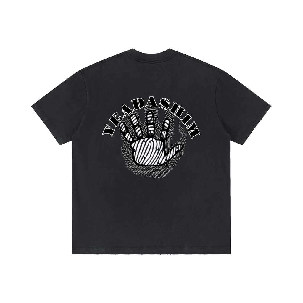 Unisex Vintage Wash Distressed T-Shirt