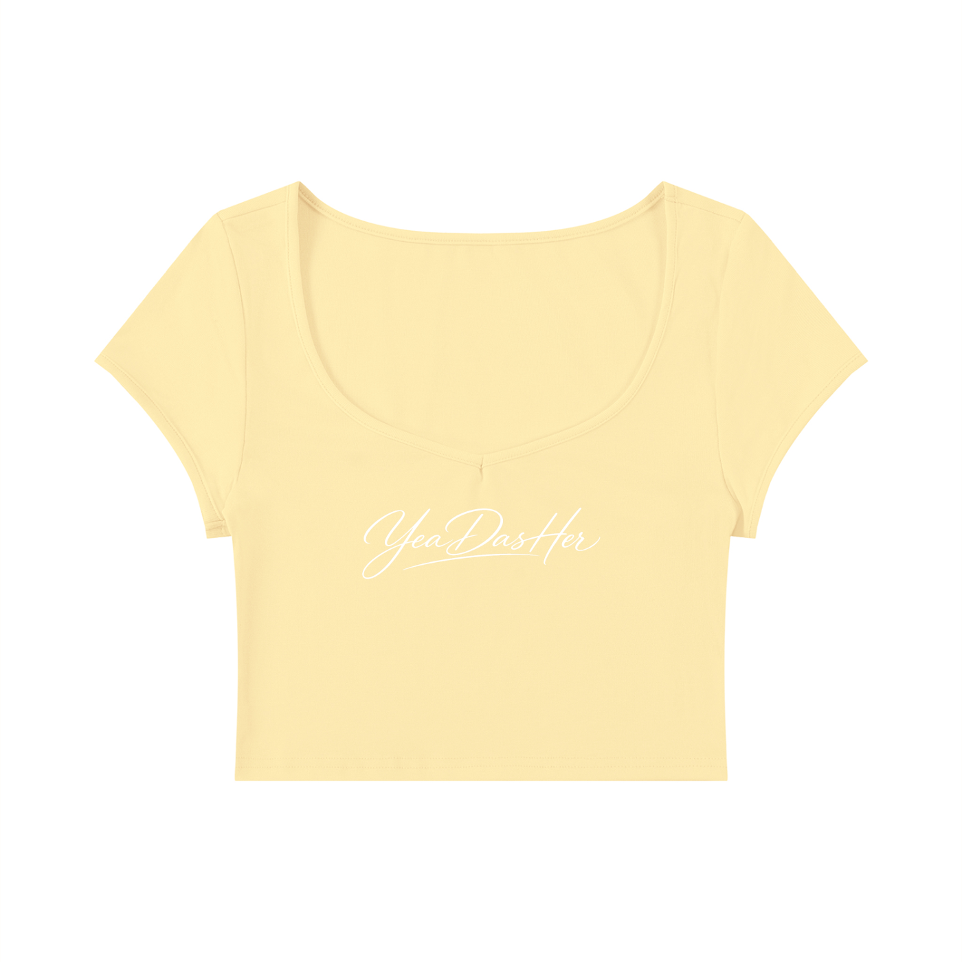 Women's Slim Cap Sleeve Crop T-Shirt
