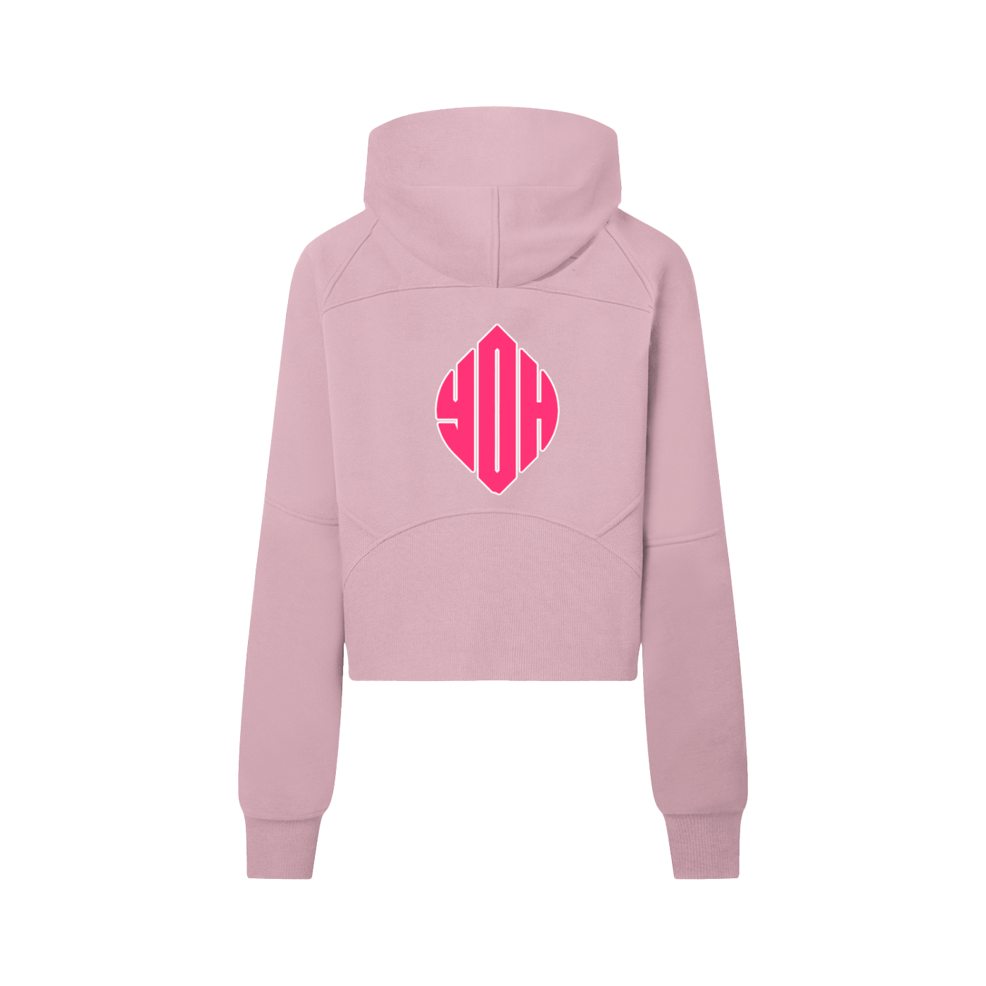 Cropped Half-Zip Hoodie