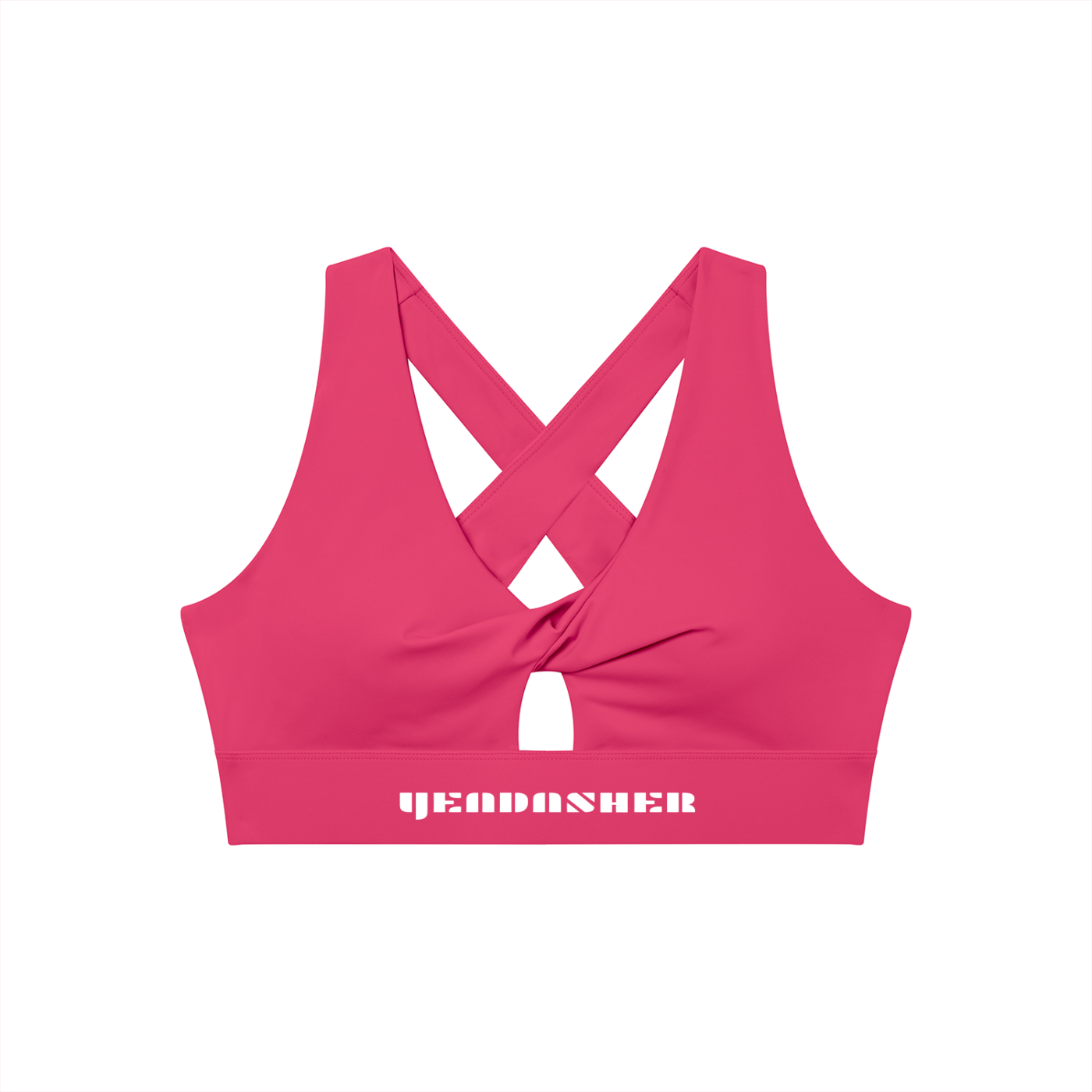 Women's Twist Front V-Neck Sports Bra