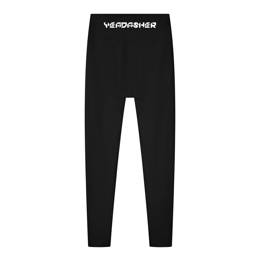 Women's Solid High Rise Leggings
