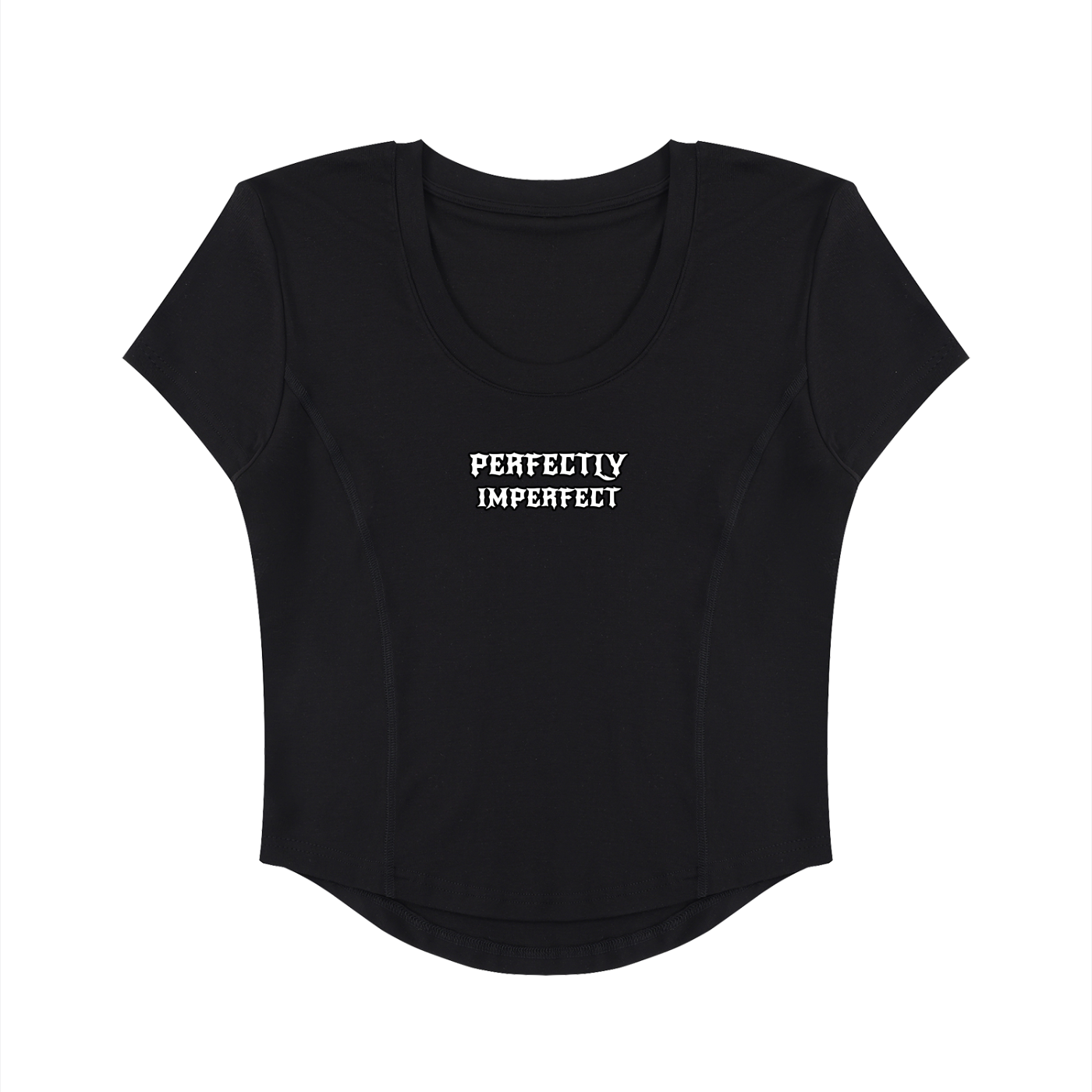 Women's Paneled Crop T-Shirt