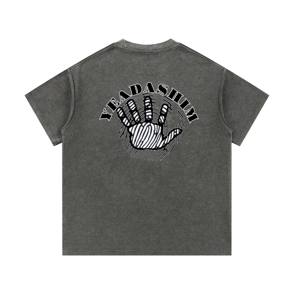 G.O.A.T Mineral Wash Waffle Knit T-Shirt