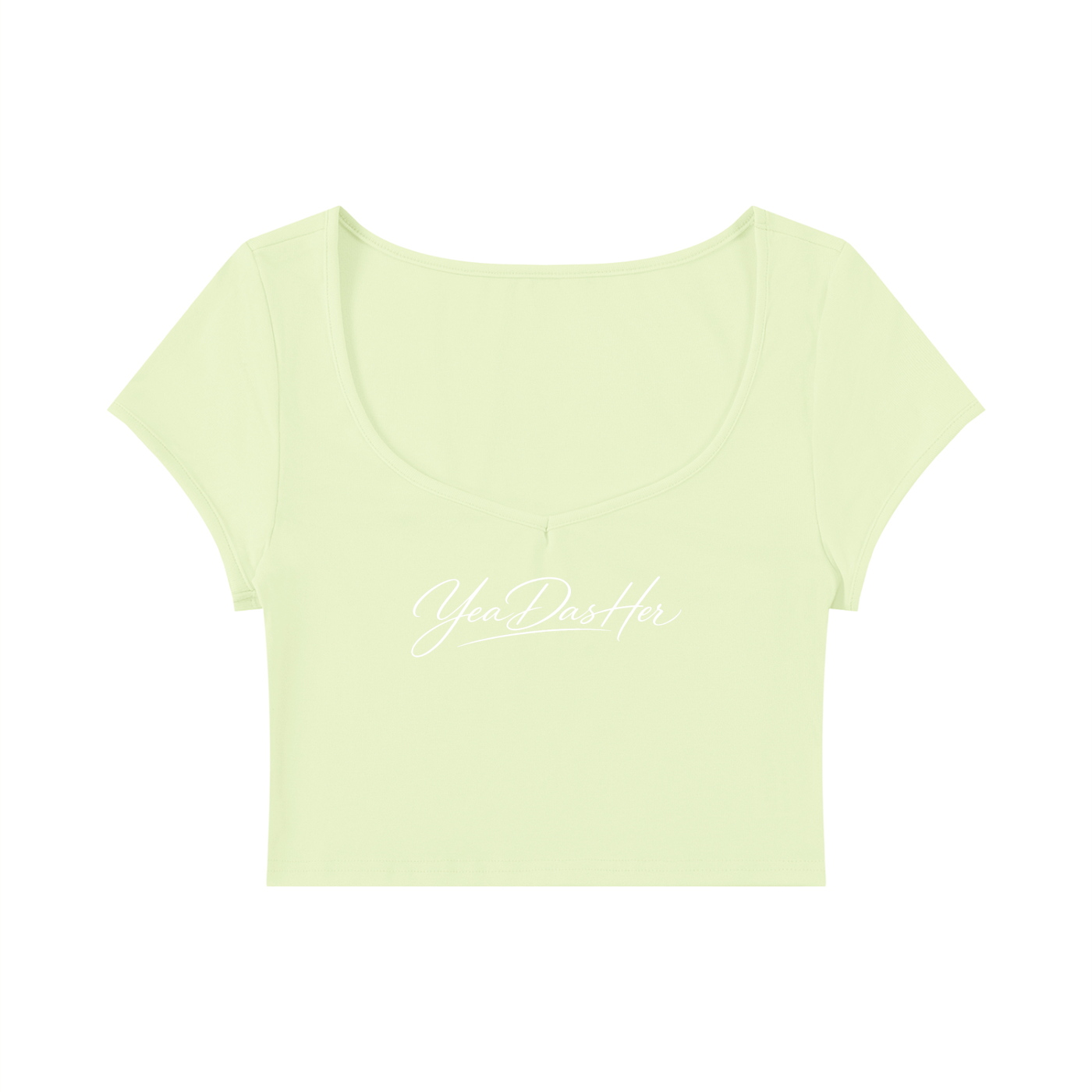 Women's Slim Cap Sleeve Crop T-Shirt
