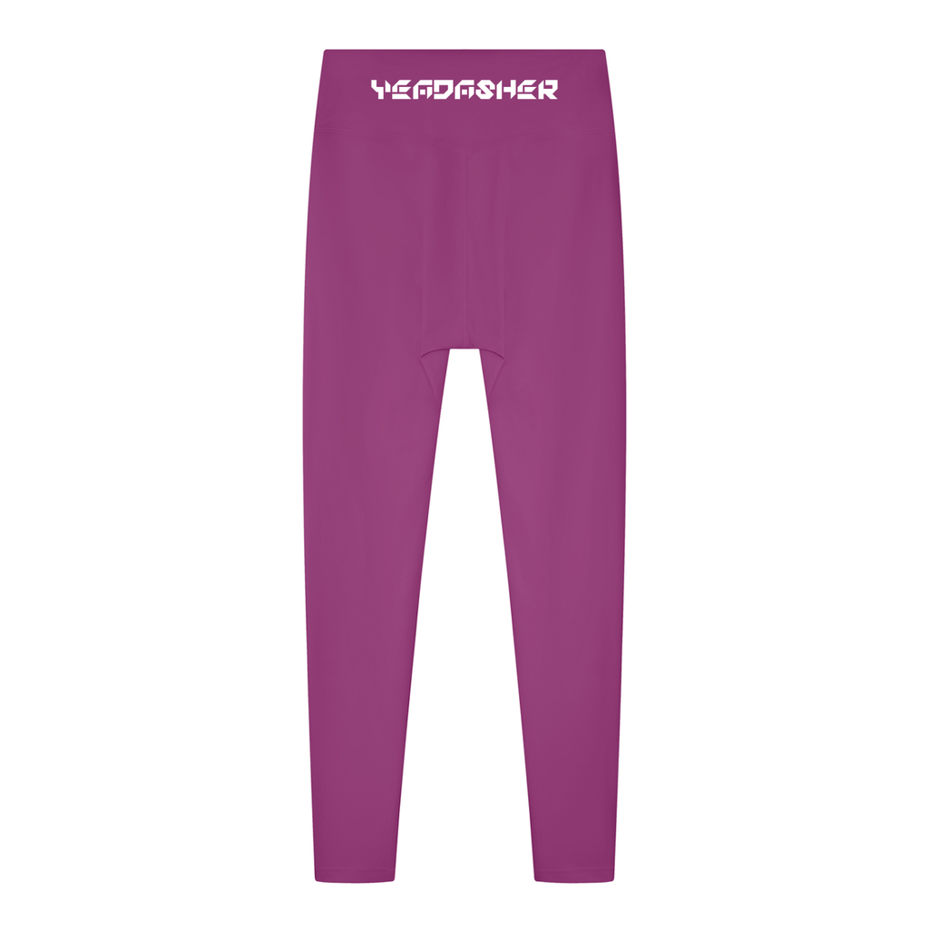 Women's Solid High Rise Leggings