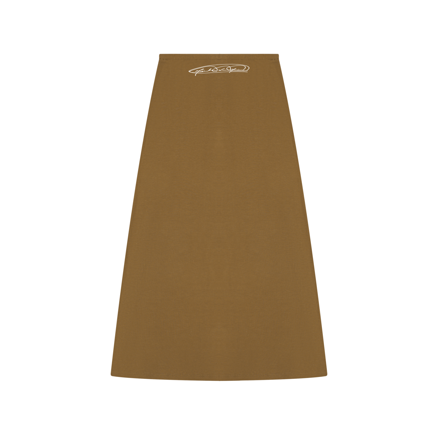 Women's Solid Color Knit Maxi Skirt
