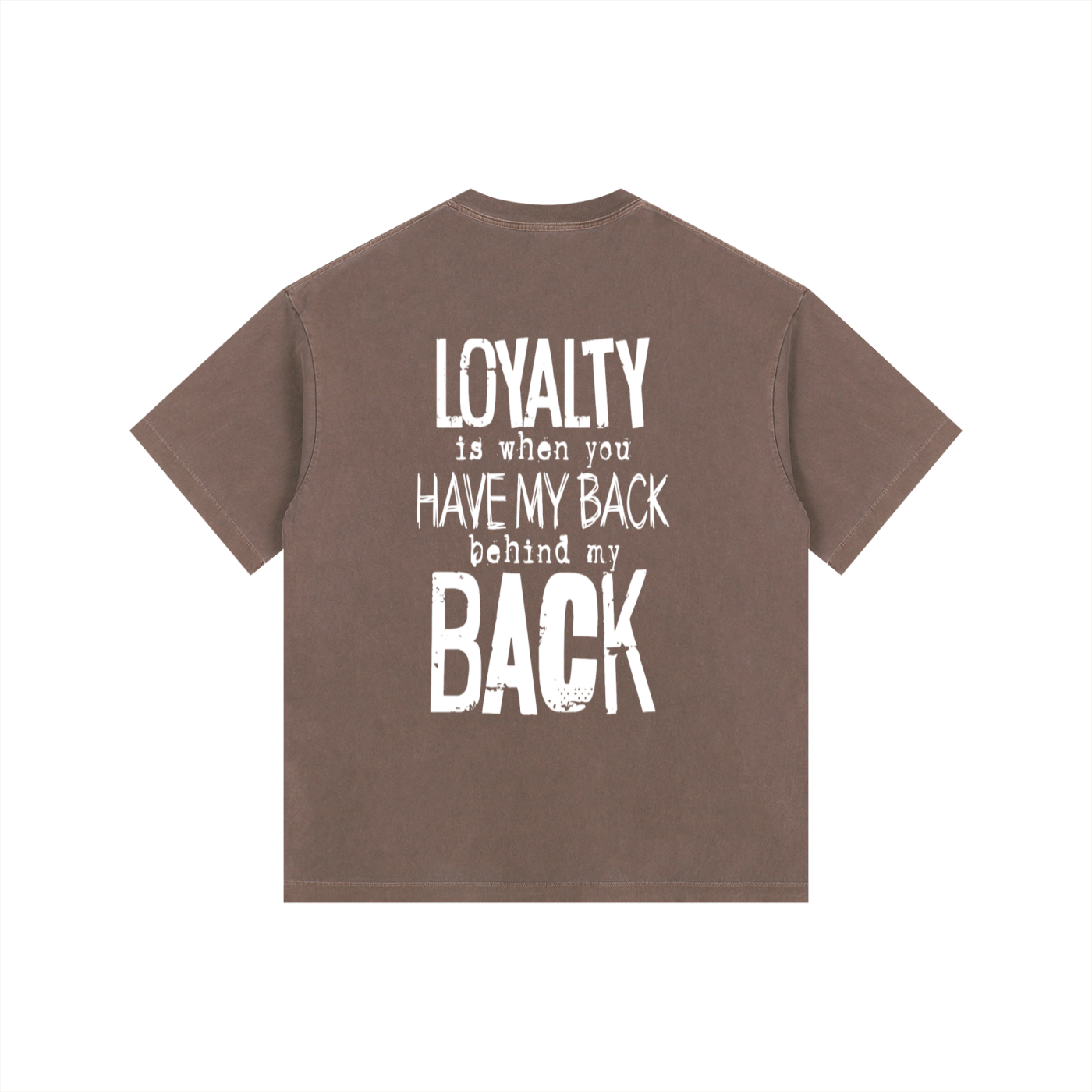Vintage Washed Oversized Cotton T-Shirt