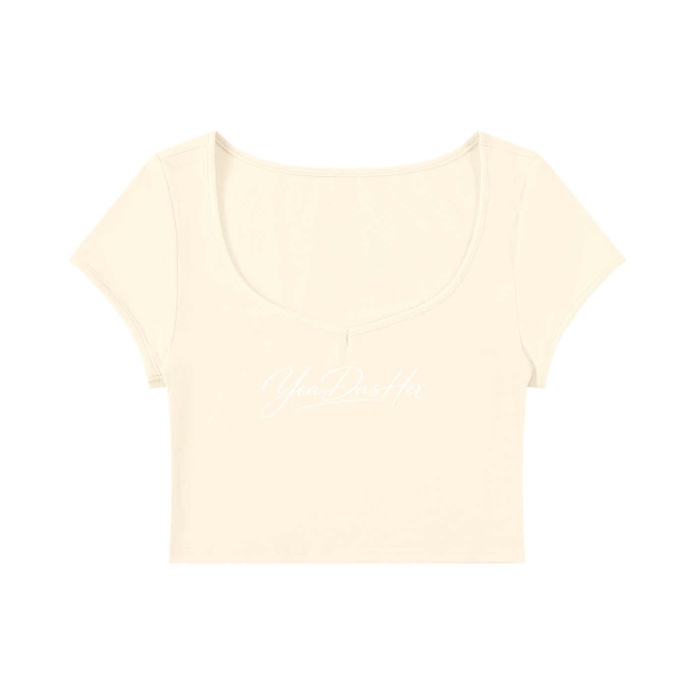Women's Slim Cap Sleeve Crop T-Shirt