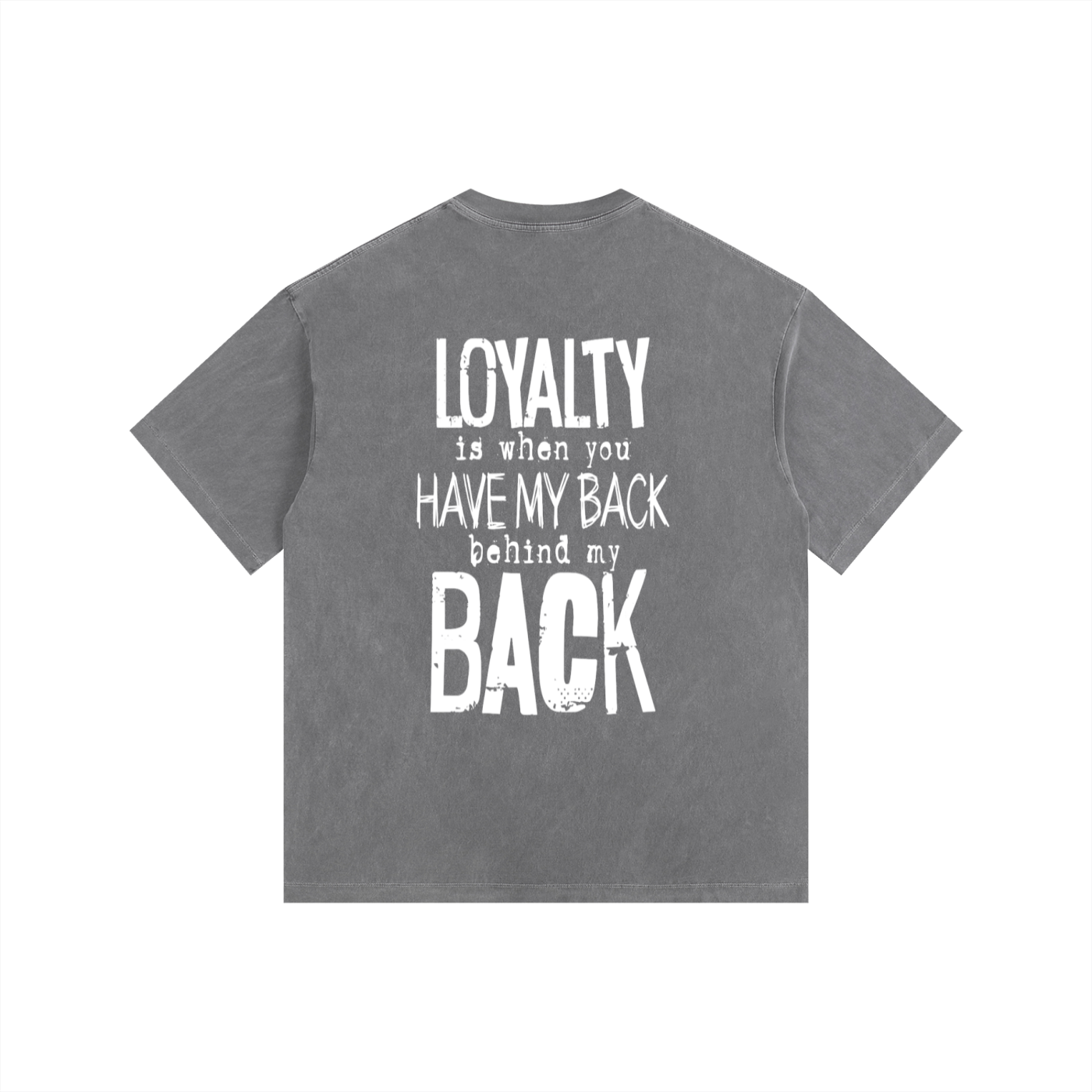 Vintage Washed Oversized Cotton T-Shirt