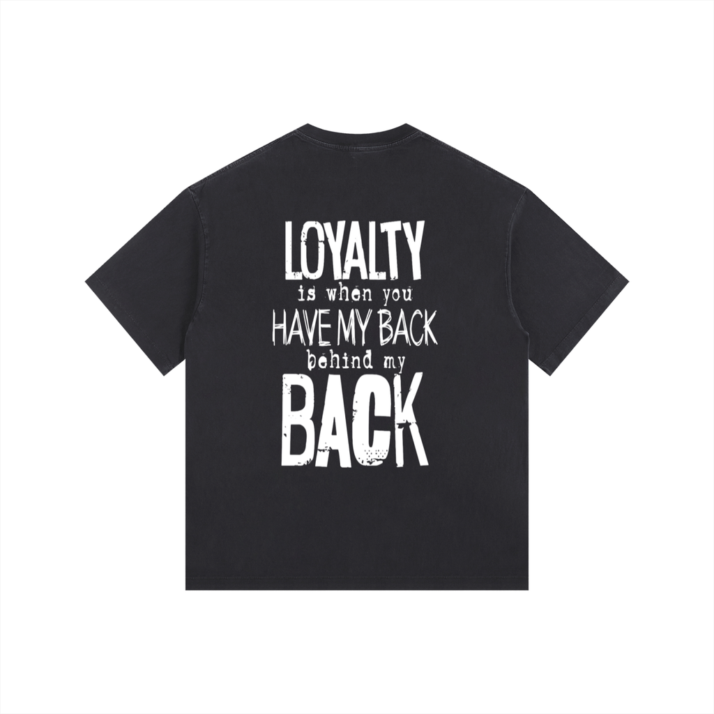 Vintage Washed Oversized Cotton T-Shirt