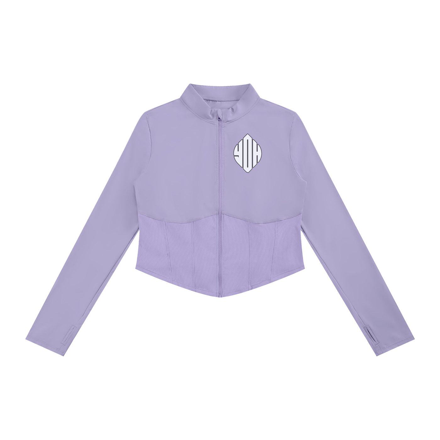 Women's Slim Fit Full-Zip Yoga Jacket