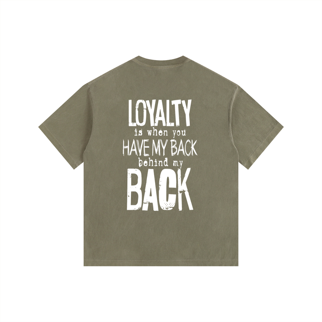 Vintage Washed Oversized Cotton T-Shirt