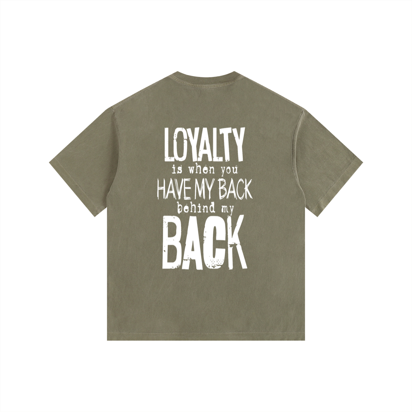 Vintage Washed Oversized Cotton T-Shirt