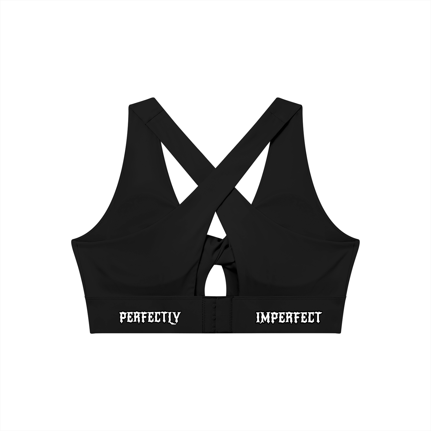 Women's Twist Front V-Neck Sports Bra