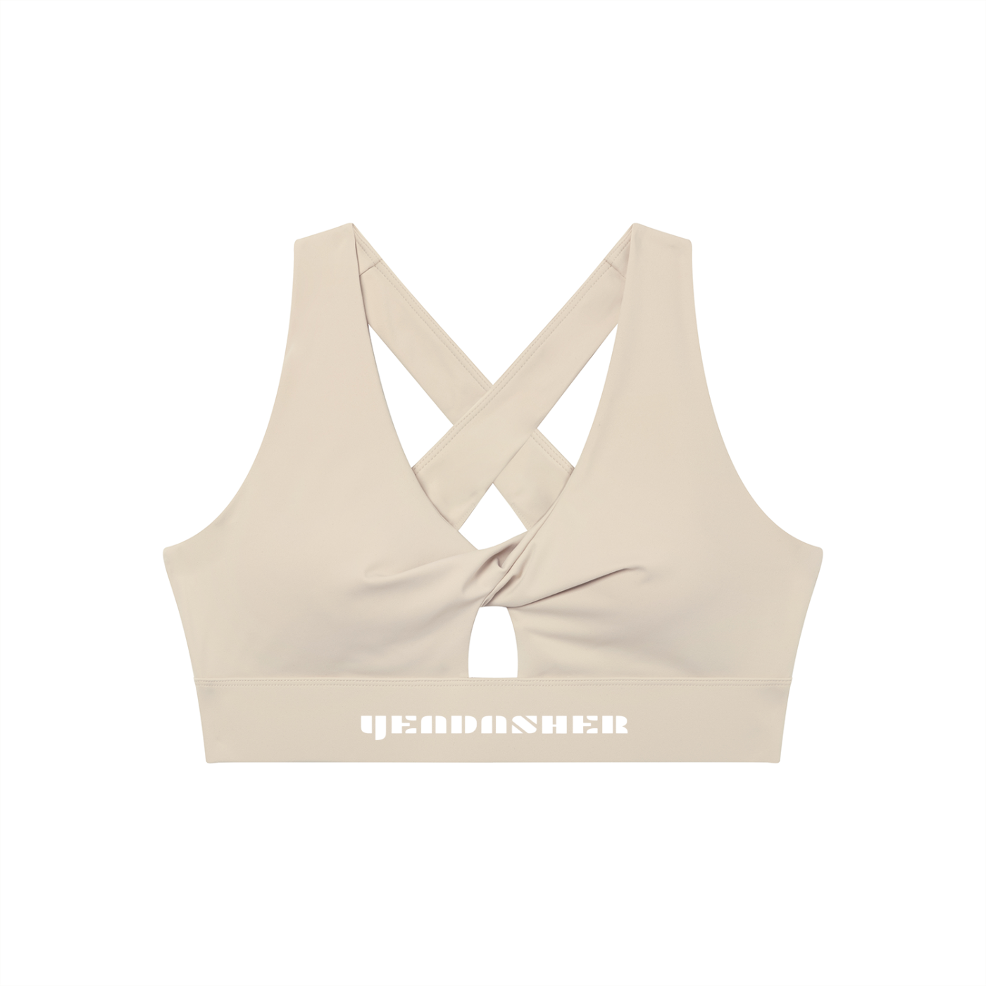 Women's Twist Front V-Neck Sports Bra
