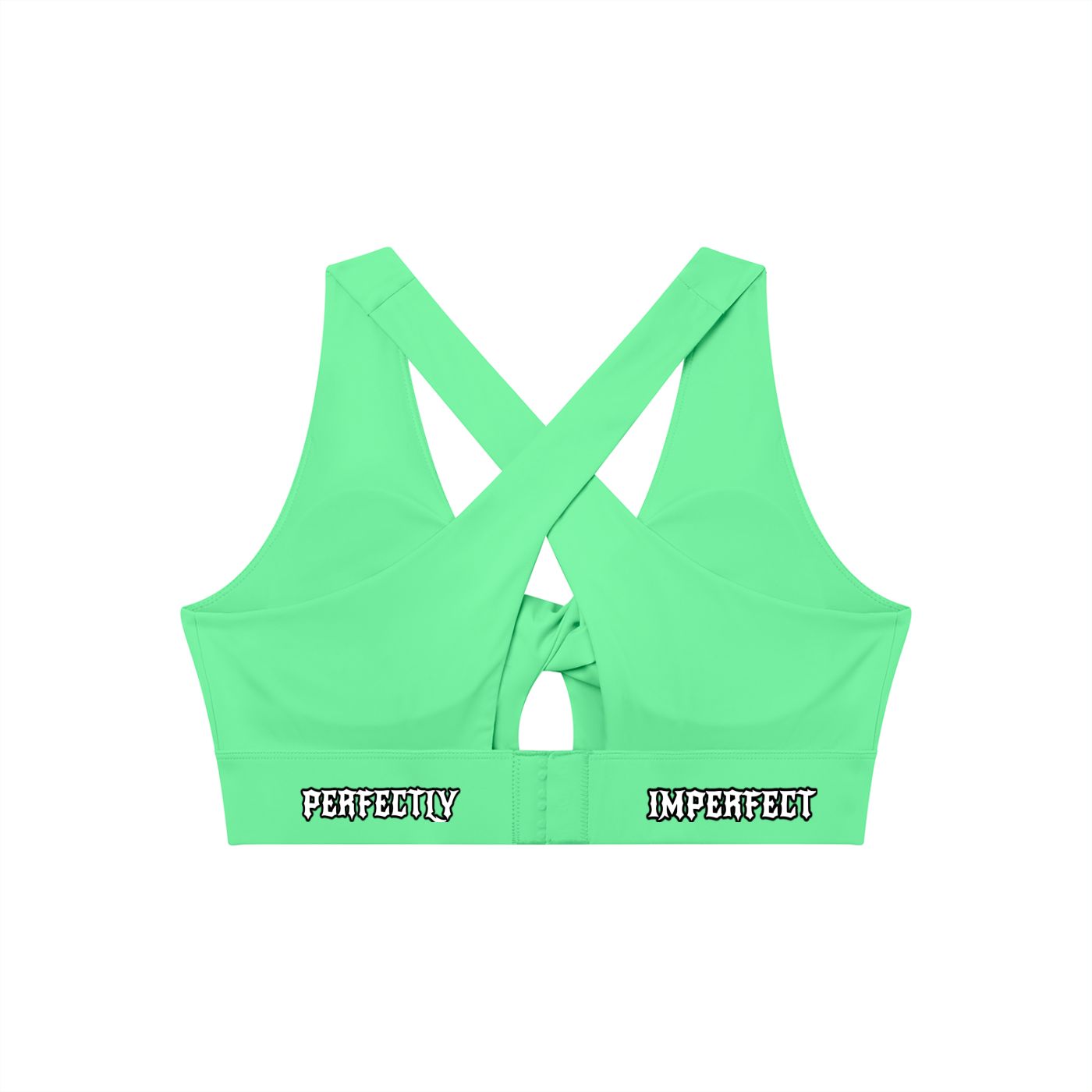 Women's Twist Front V-Neck Sports Bra