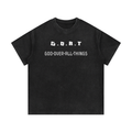 G.O.A.T Mineral Wash Waffle Knit T-Shirt