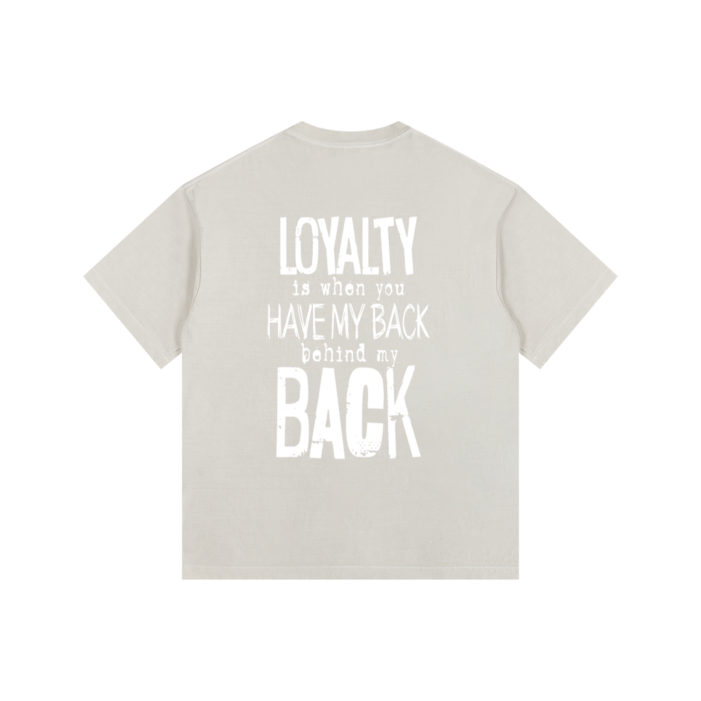 Vintage Washed Oversized Cotton T-Shirt