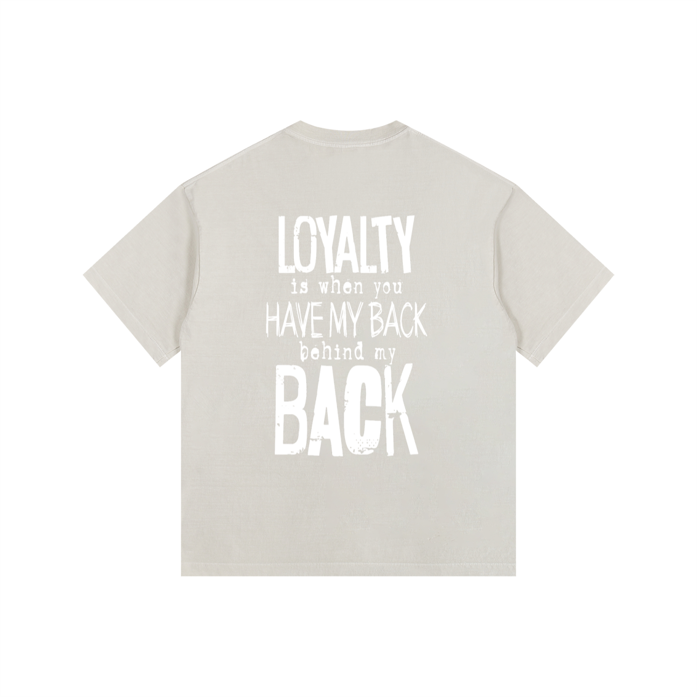 Vintage Washed Oversized Cotton T-Shirt
