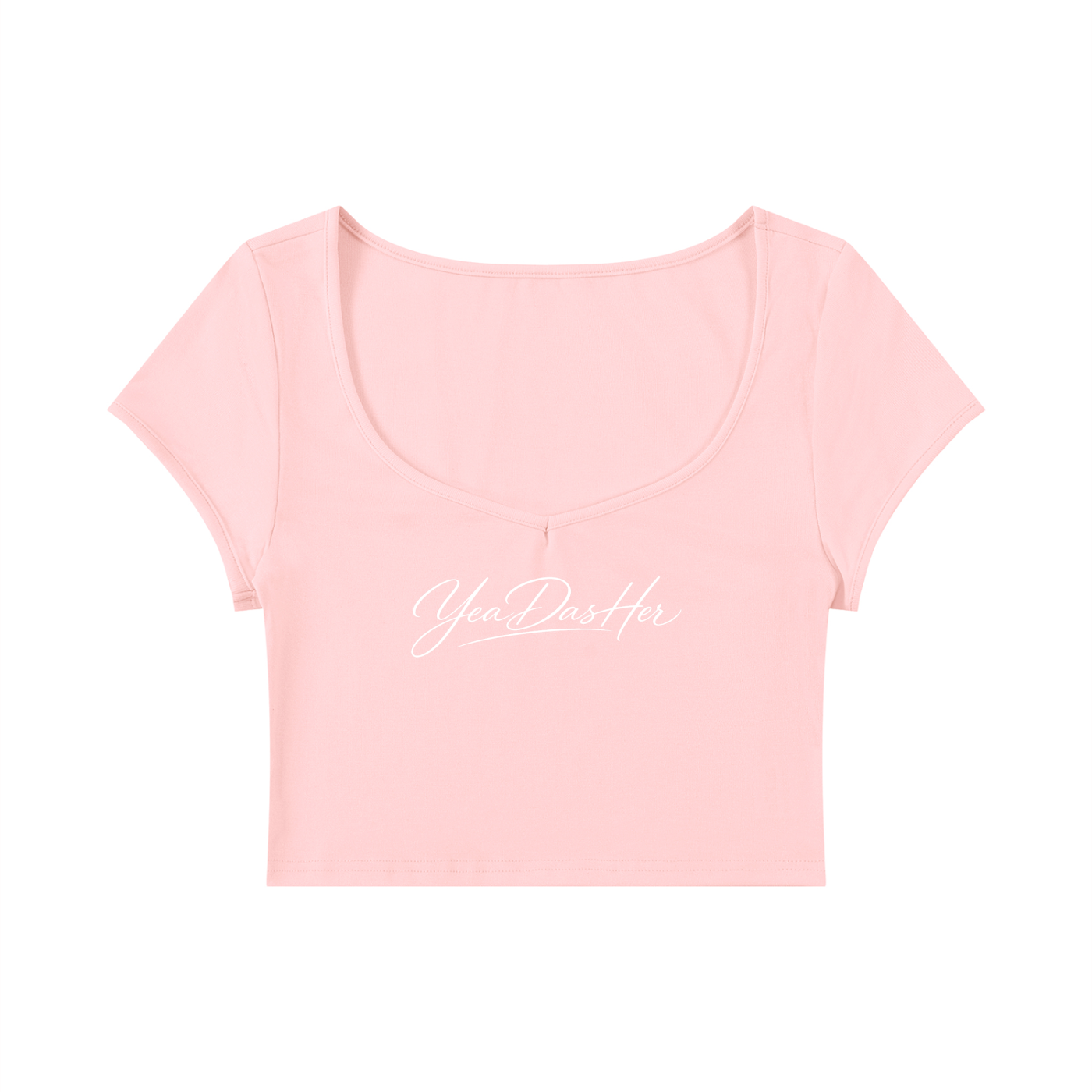 Women's Slim Cap Sleeve Crop T-Shirt
