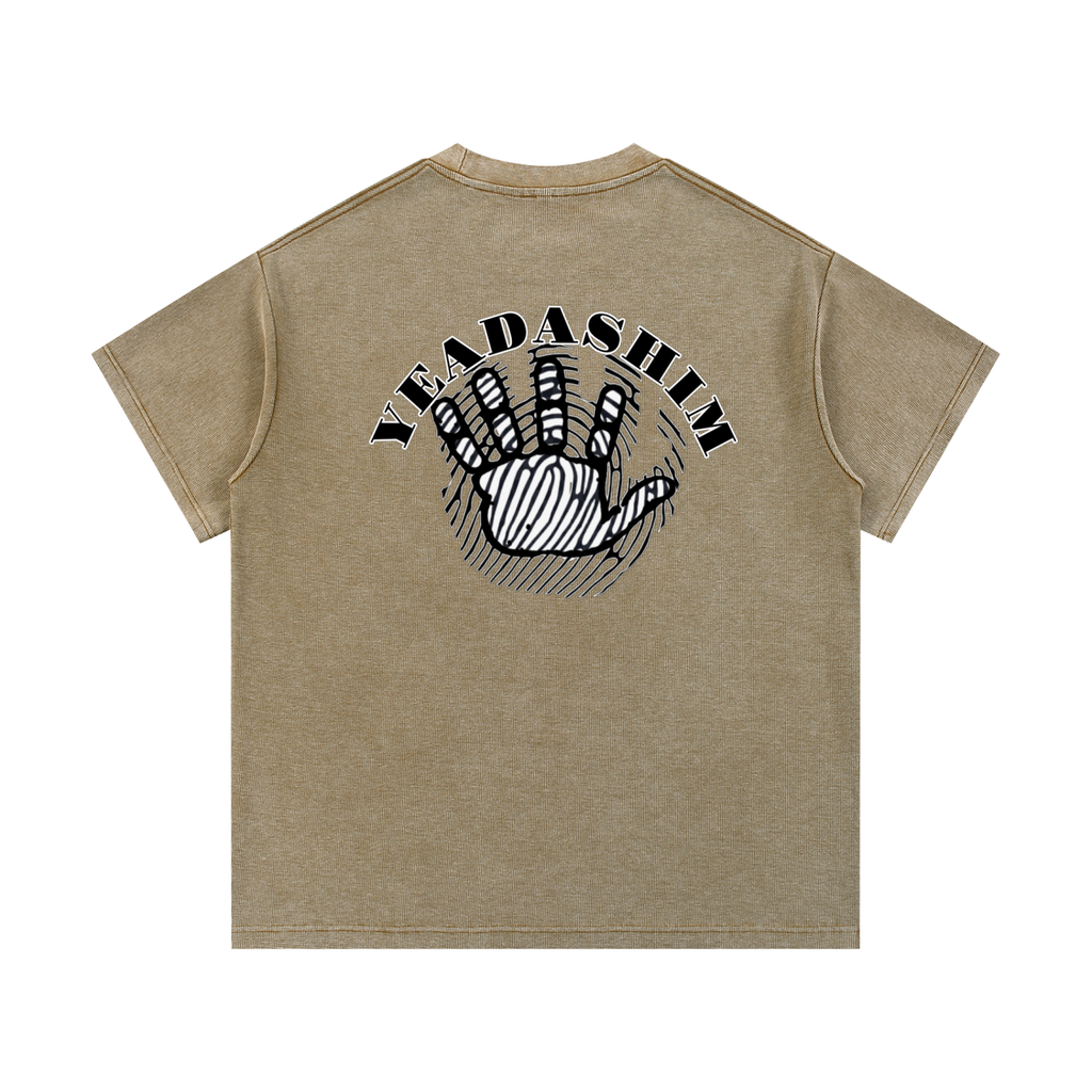 G.O.A.T Mineral Wash Waffle Knit T-Shirt