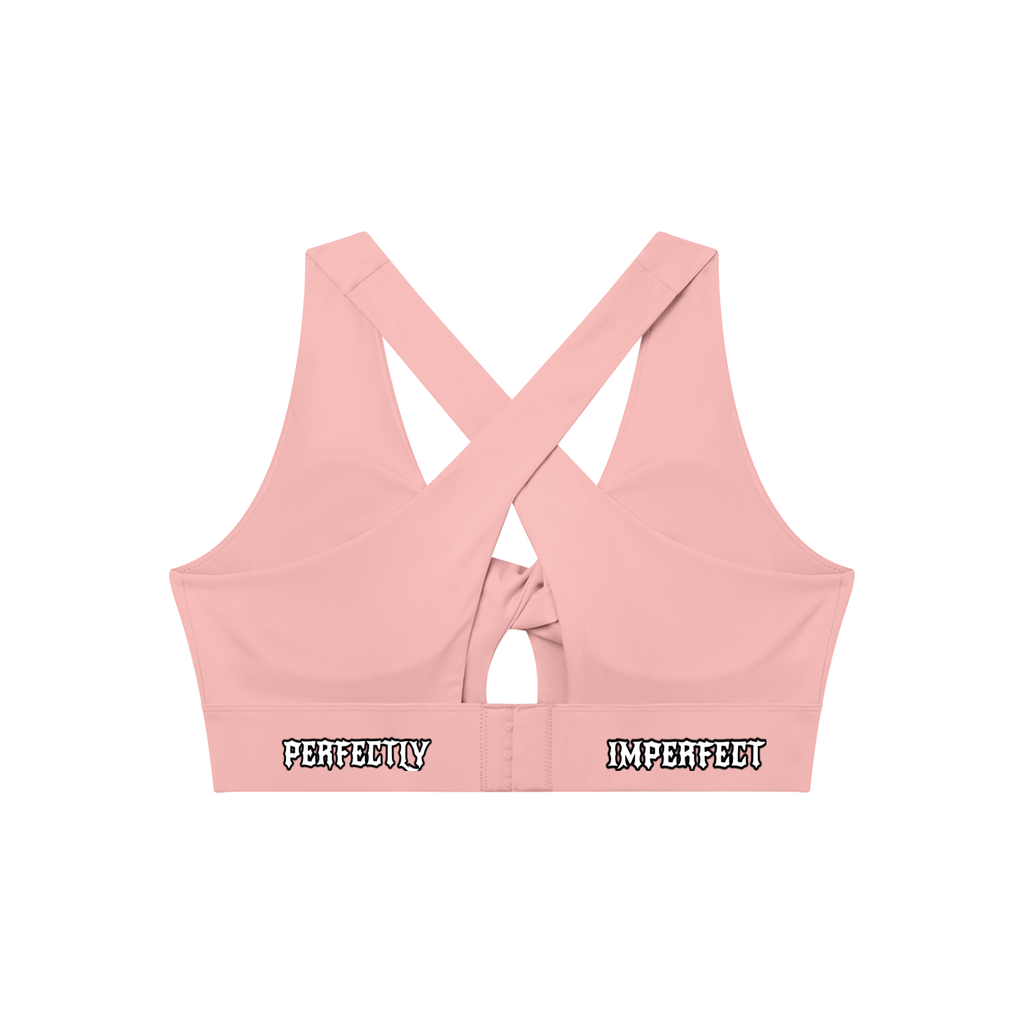 Women's Twist Front V-Neck Sports Bra