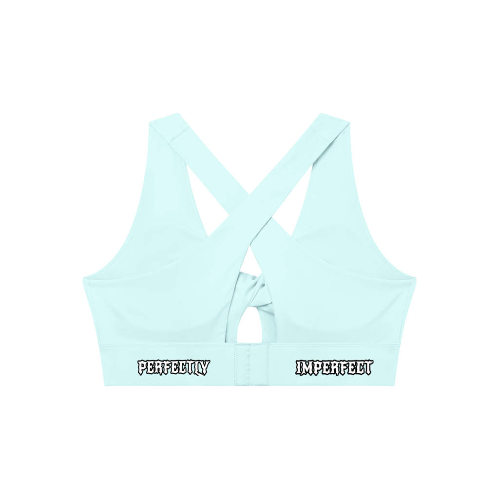 Women's Twist Front V-Neck Sports Bra