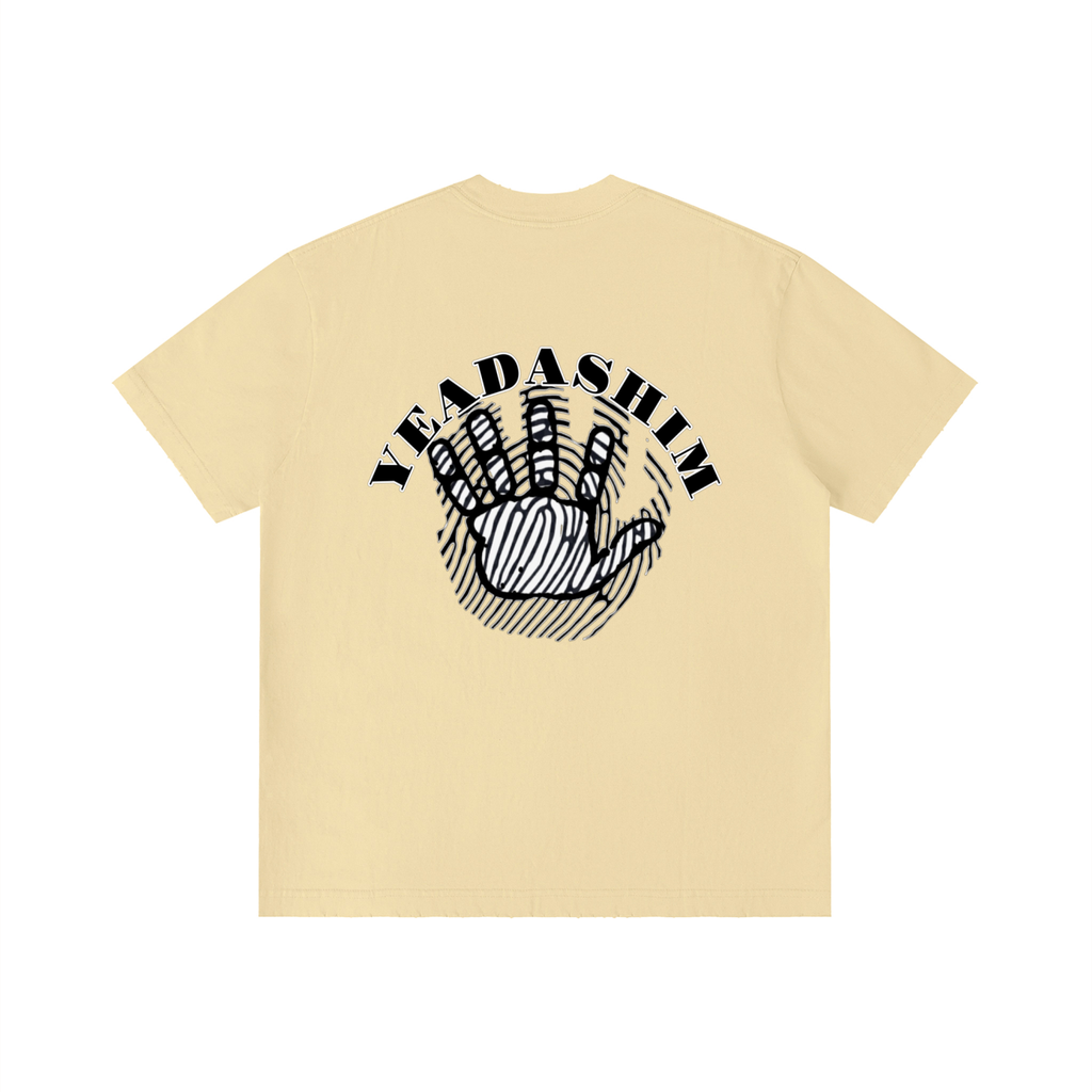 Unisex Vintage Wash Distressed T-Shirt